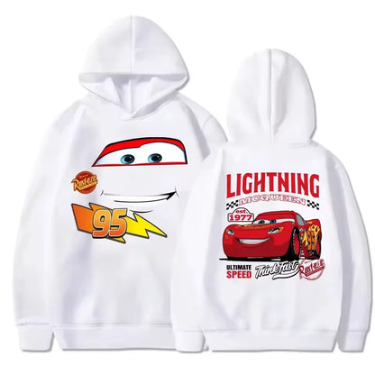Şimşek McQueen Kapüşonlu Sweatshirt