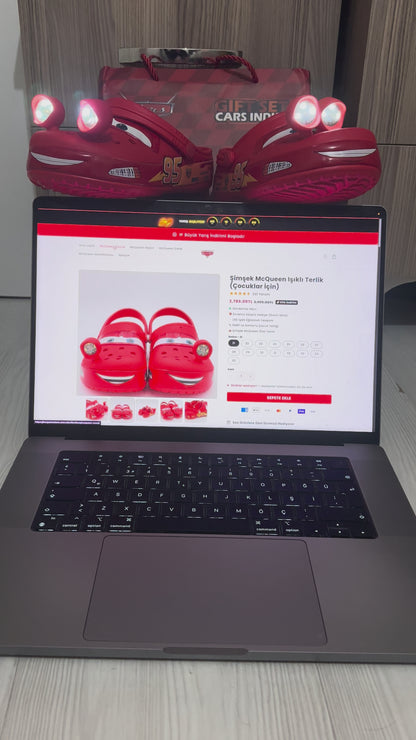 Şimşek McQueen Çocuk Sırt Çantası